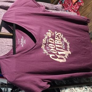 Torrid Let The Good Vibes Roll T-Shirt